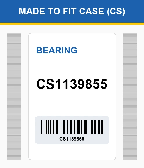 CS1139855 Bearing Made to fit for CASE