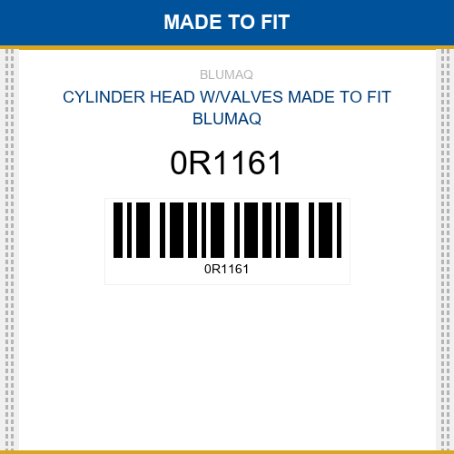 0R1161 Cylinder head w/valves Made to fit for CATERPILLAR