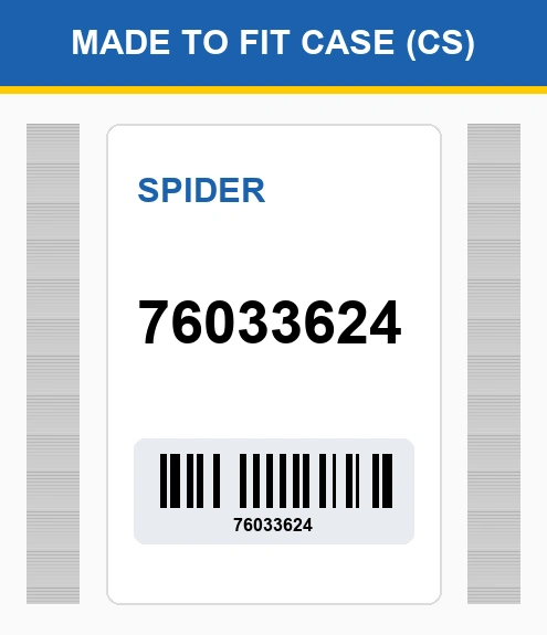76033624 Spider Made to fit for CASE