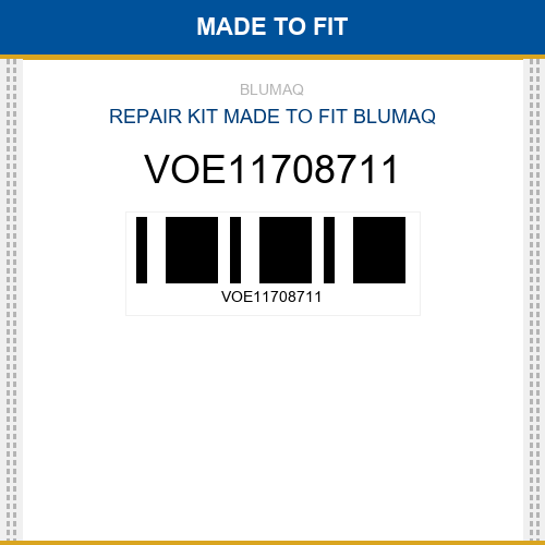 VOE11708711 Repair kit Made to fit for VOLVO