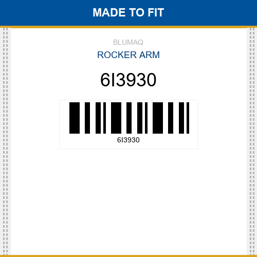6I3930 Rocker arm Made to fit for CATERPILLAR