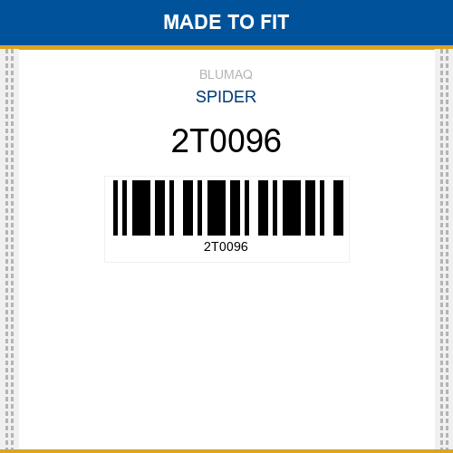 2T0096 Spider Made to fit for CATERPILLAR