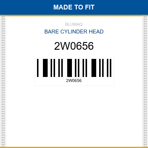 2W0656 Bare cylinder head Made to fit for CATERPILLAR