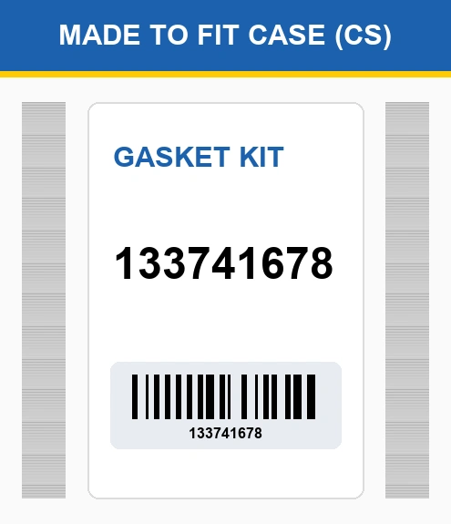 133741678 Gasket kit Made to fit for CASE