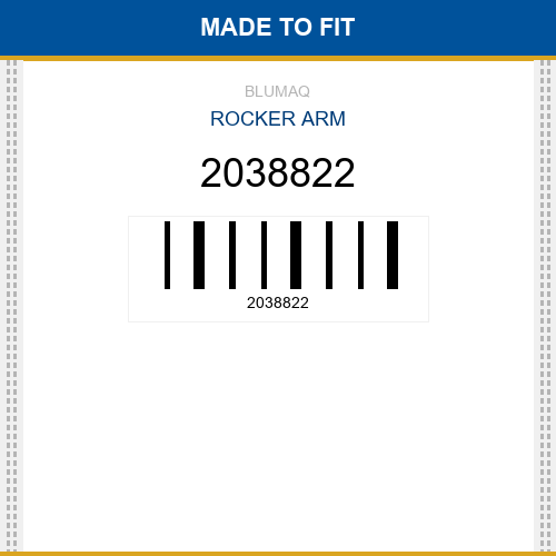 2038822 Rocker arm Made to fit for CATERPILLAR