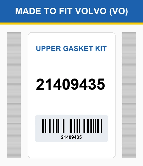 21409435 Upper gasket kit Made to fit for VOLVO