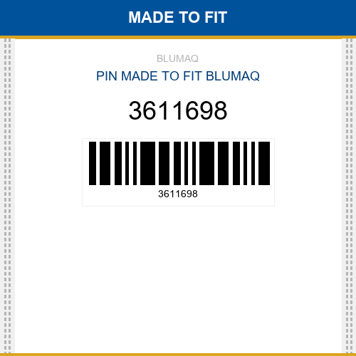 3611698 Pin Made to fit