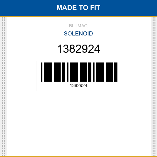 1382924 Solenoid Made to fit