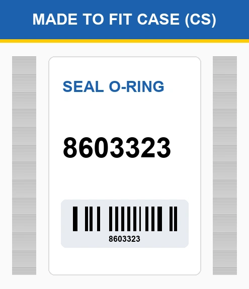 8603323 Seal o-ring Made to fit for CASE