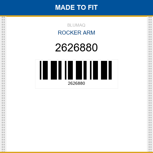 2626880 Rocker arm Made to fit