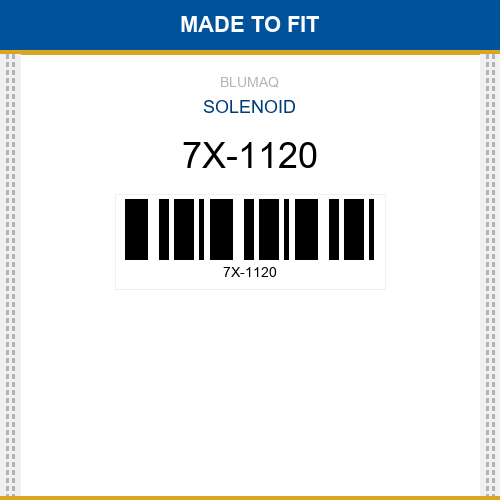7X-1120 Solenoid Made to fit