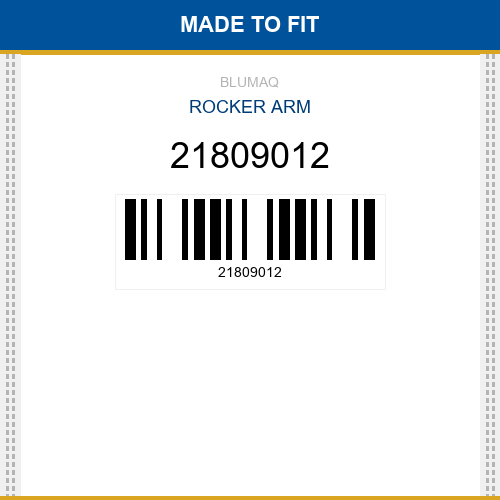 21809012 Rocker arm Made to fit for VOLVO