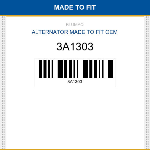3A1303 Alternator Made to fit for CATERPILLAR