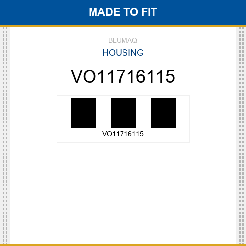 VO11716115 Housing Made to fit for VOLVO