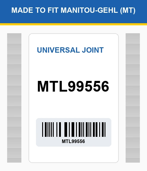 MTL99556 Universal joint Made to fit for Manitou-Gehl