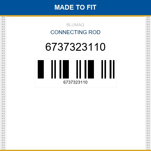 6737323110 Connecting rod Made to fit for KOMATSU