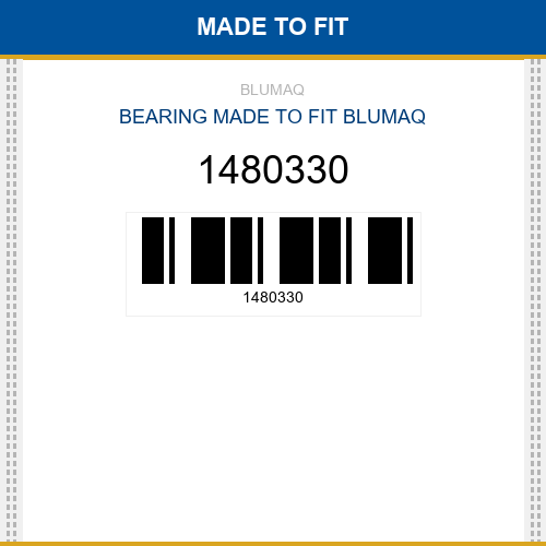 1480330 Bearing Made to fit