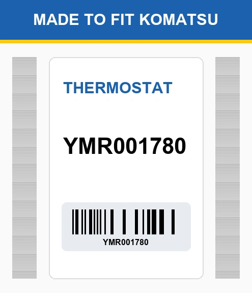 YMR001780 Thermostat Made to fit for KOMATSU