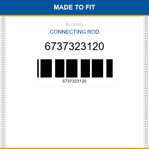 6737323120 Connecting rod Made to fit for KOMATSU