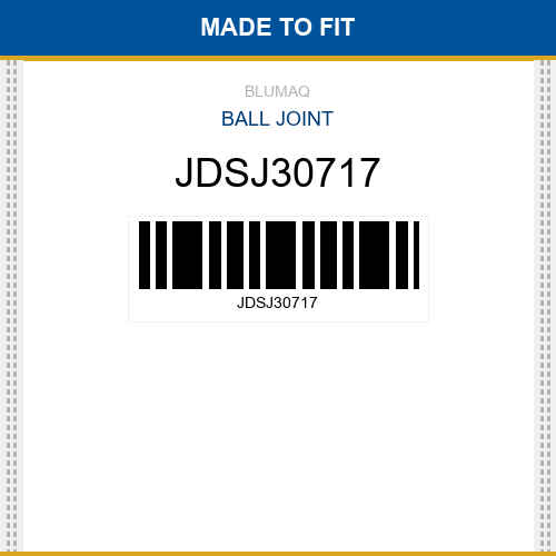 JDSJ30717 Ball joint Made to fit for JOHN DEERE