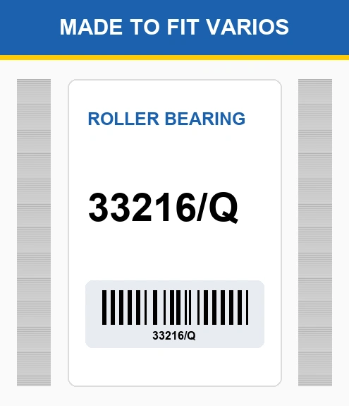 33216/Q Roller bearing Made to fit for VARIOS
