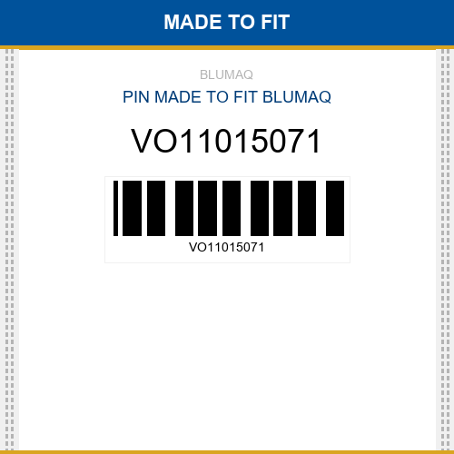 VO11015071 Pin Made to fit for VOLVO