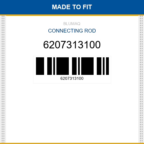 6207313100 Connecting rod Made to fit for KOMATSU