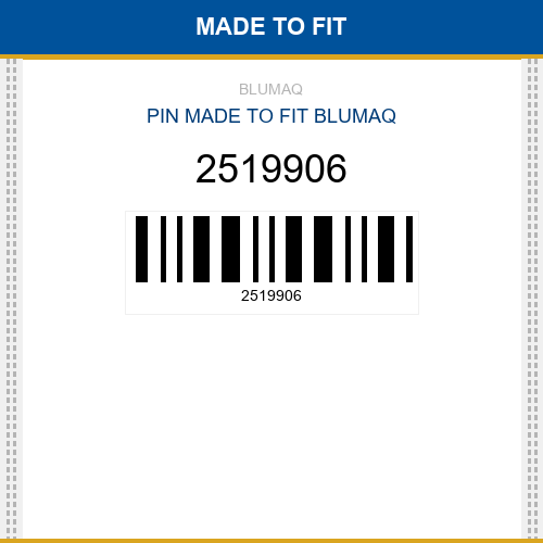 2519906 Pin Made to fit for CATERPILLAR