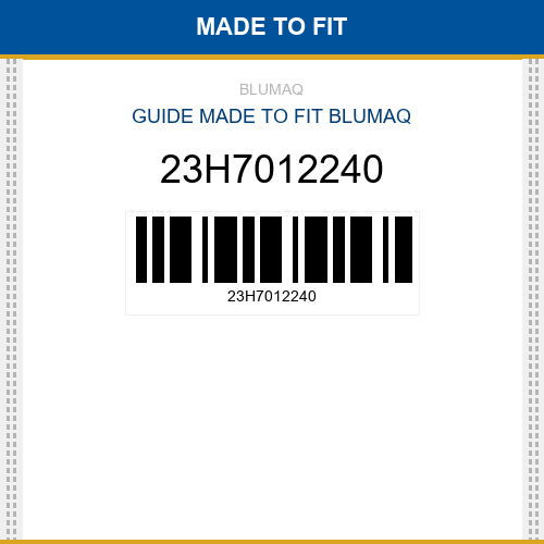 23H7012240 Guide Made to fit for KOMATSU