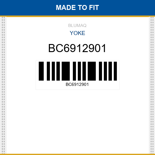 BC6912901 Yoke Made to fit for BOBCAT