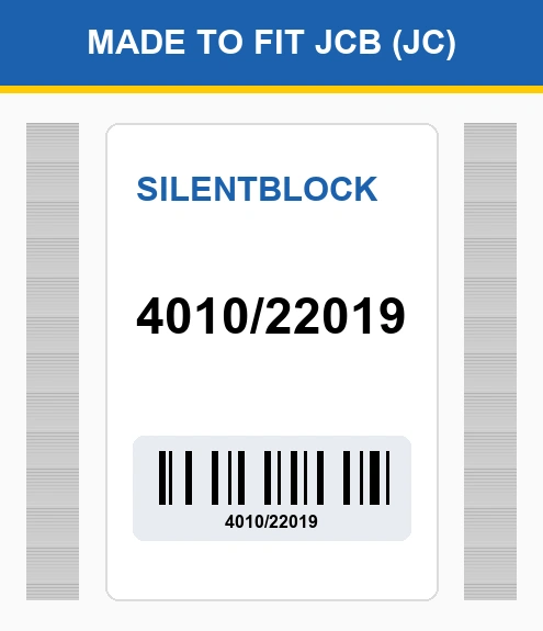 4010/22019 Silentblock Made to fit for JCB