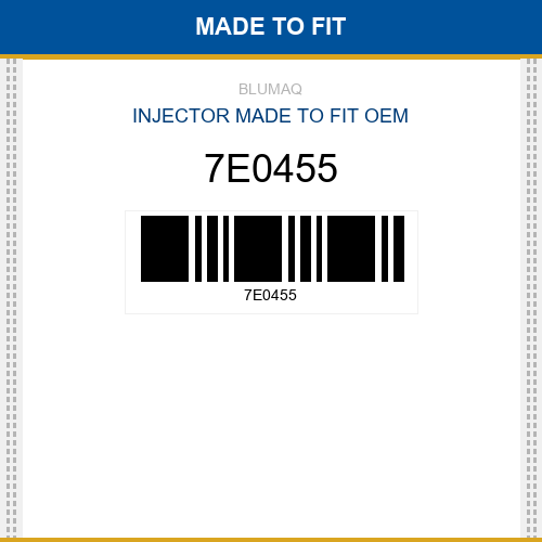 7E0455 Injector Made to fit for CATERPILLAR