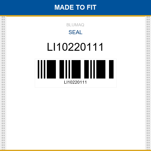 LI10220111 Seal Made to fit for LIEBHERR