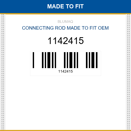1142415 Connecting rod Made to fit