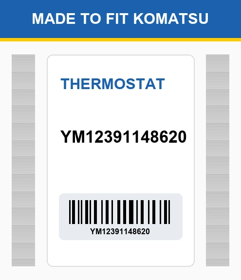 YM12391148620 Thermostat Made to fit for KOMATSU
