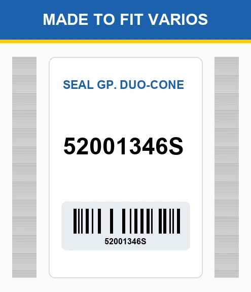 52001346S Seal gp. duo-cone Made to fit for VARIOS
