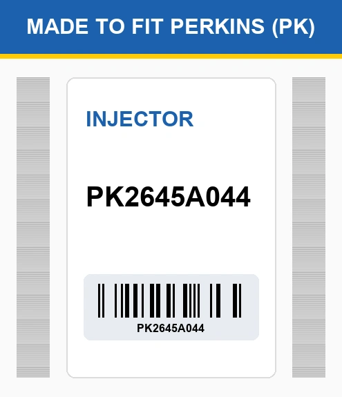 PK2645A044 Injector Made to fit for PERKINS