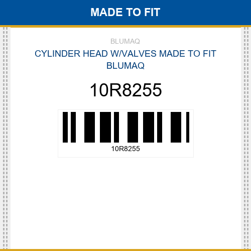 10R8255 Cylinder head w/valves Made to fit for CATERPILLAR