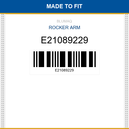 E21089229 Rocker arm Made to fit for VOLVO