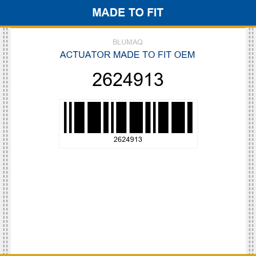 2624913 Actuator Made to fit