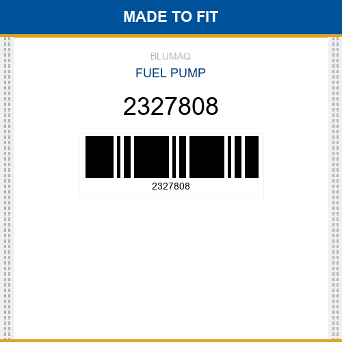2327808 Fuel pump Made to fit for CATERPILLAR