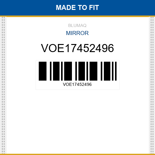 VOE17452496 Mirror Made to fit for VOLVO