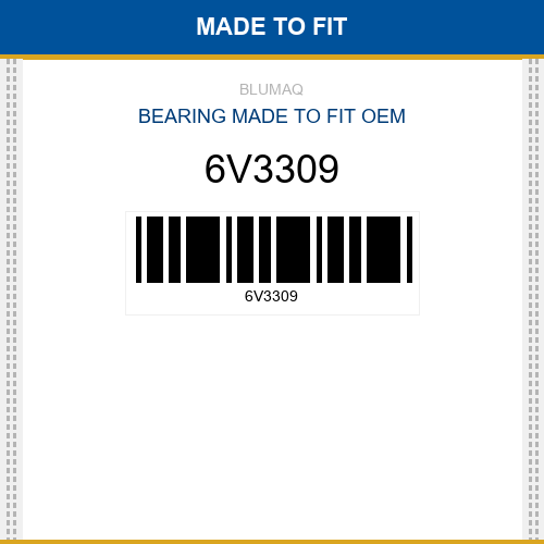 6V3309 Bearing Made to fit for CATERPILLAR