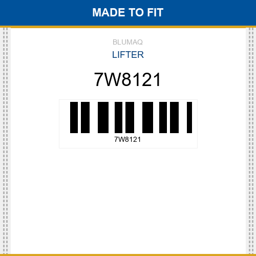 7W8121 Lifter Made to fit