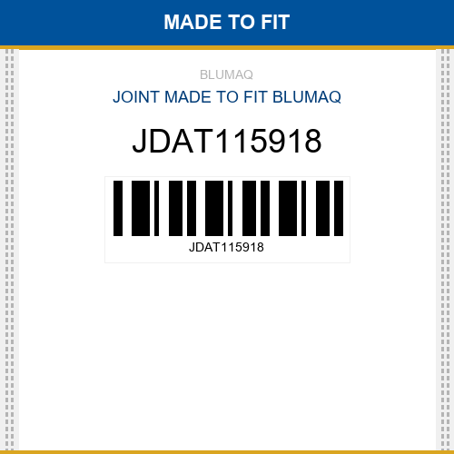 JDAT115918 Joint Made to fit for JOHN DEERE