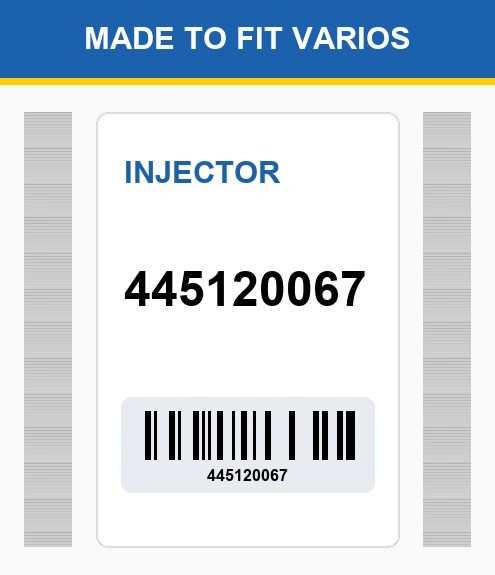 0445120067 Injector Made to fit for VARIOS