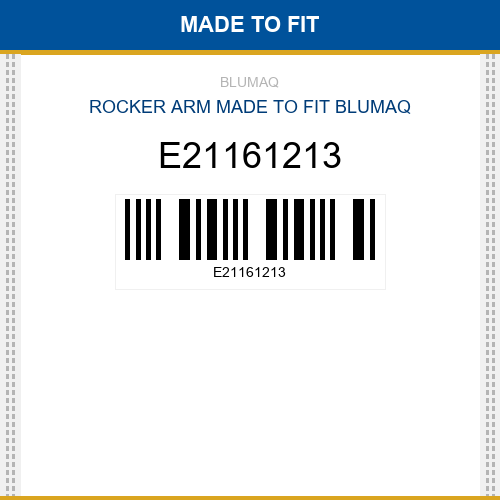 E21161213 Rocker arm Made to fit for VOLVO