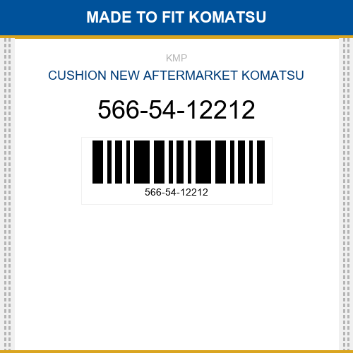 566-54-12212 Cushion Made to fit