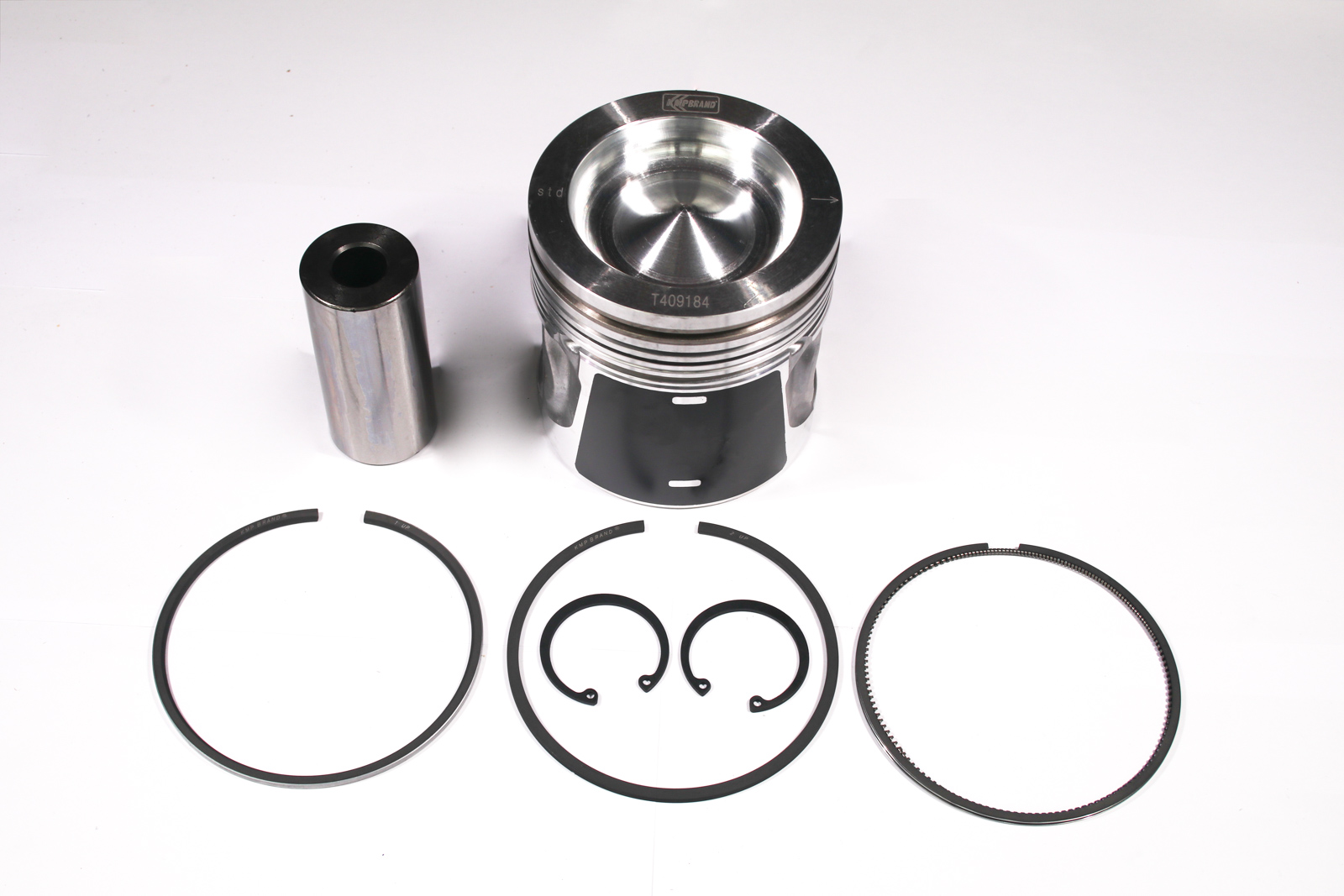 T409184 Piston, pin & rings Made to fit for PERKINS