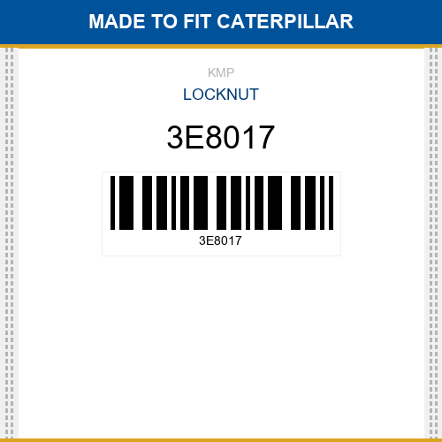 3E8017 Locknut Made to fit